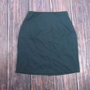 STAR C.C.C. Skirt Womens 5 Juniors Black Pencil Knee Length Lined Work Office